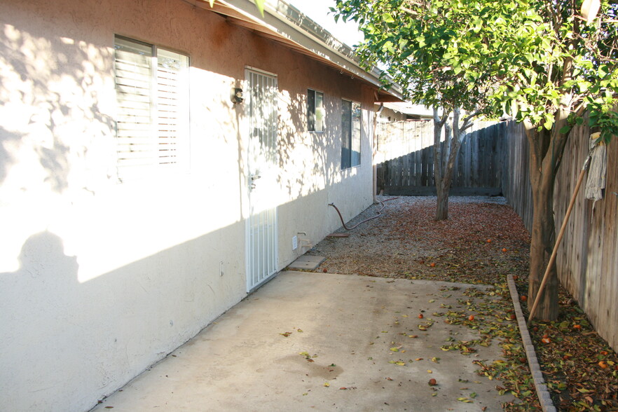 Back yard - 862 Evergreen St