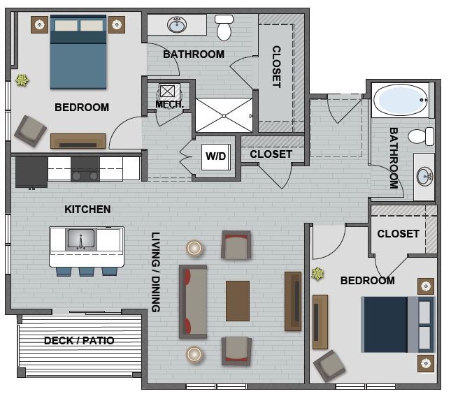 Floorplan - The Edison at Bridlespur