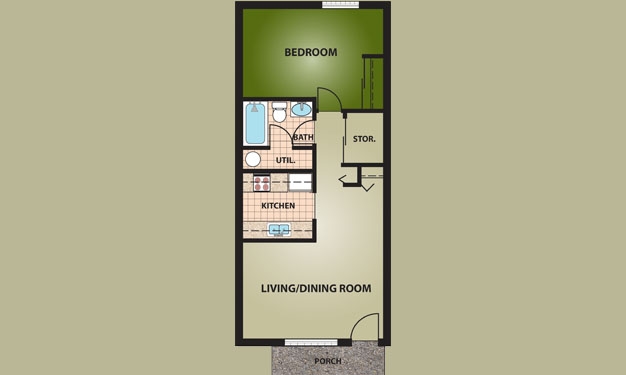 Floorplan - Sturbridge Green Apartments