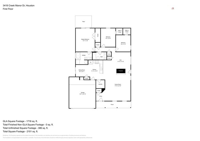 Building Photo - 3418 Creek Manor Dr