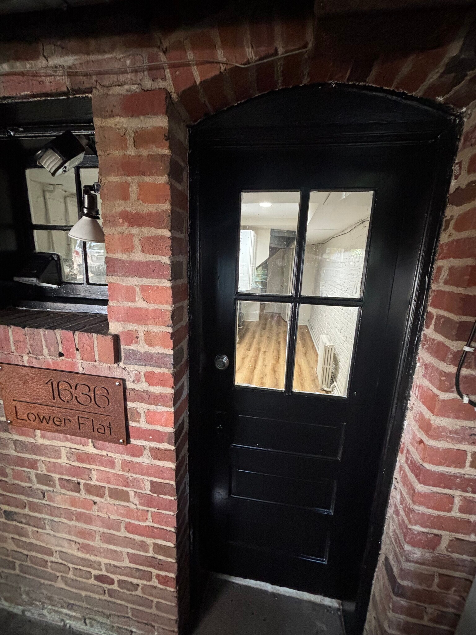 Exterior entrance to get into the unit - 1636 44th St NW