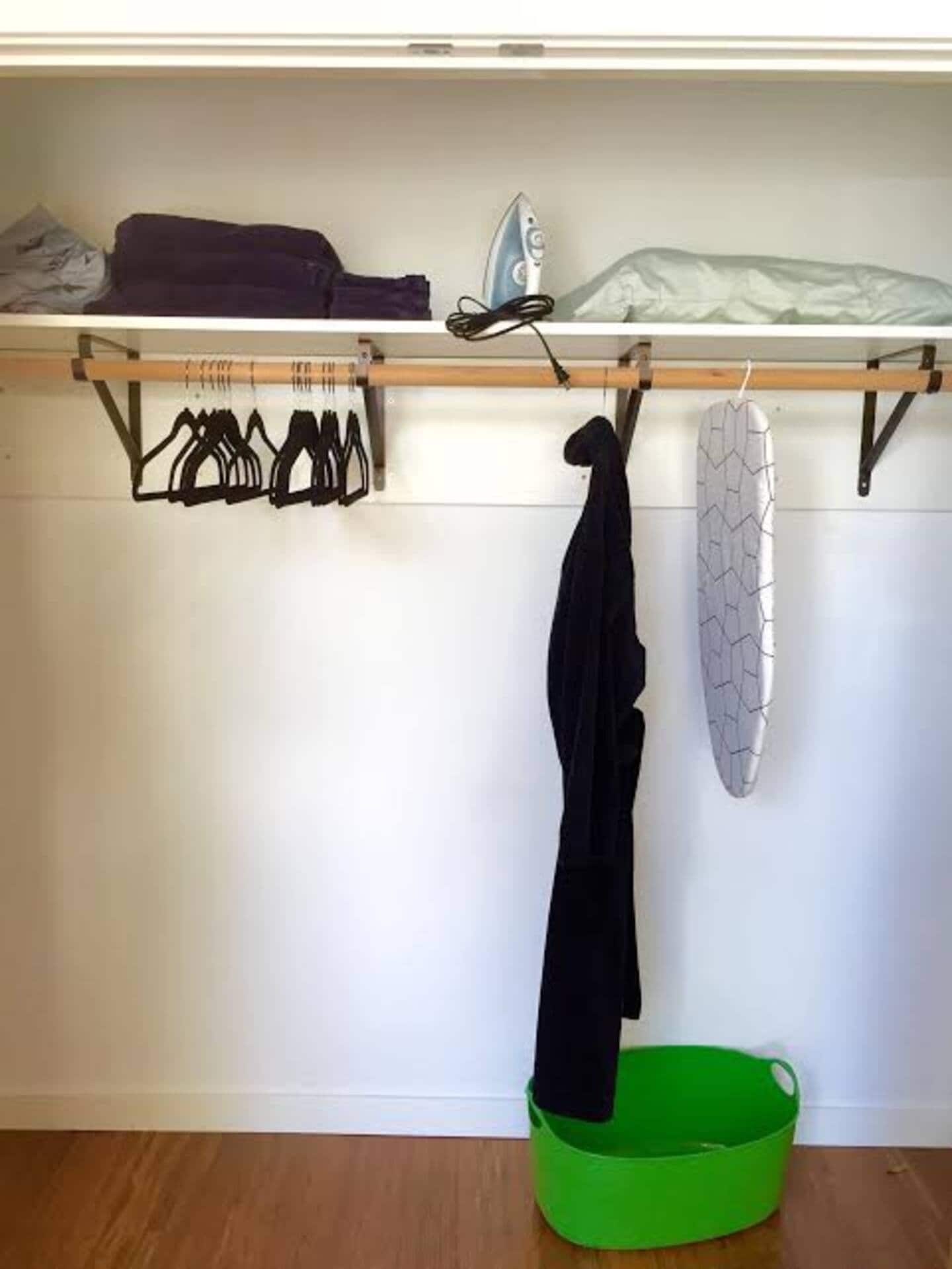 Closets Include Sturdy Shelf and Hanger Bar - 2118 E James St
