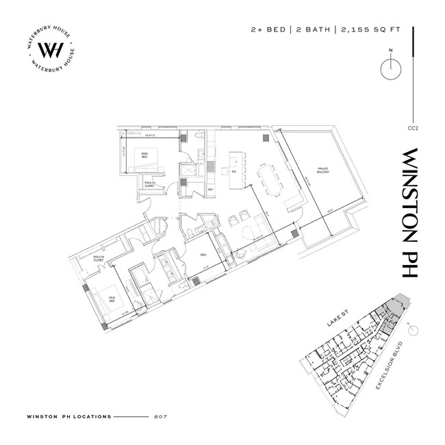 Floorplan - Waterbury House