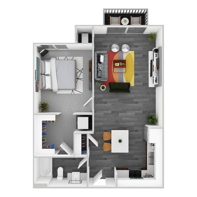 Floorplan - Parker Station Flats