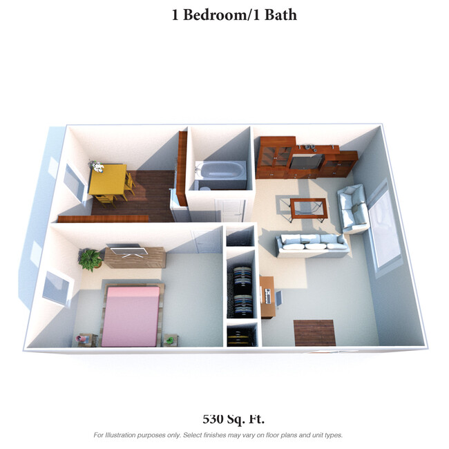 Floorplan - Sharondale Woods Apartments