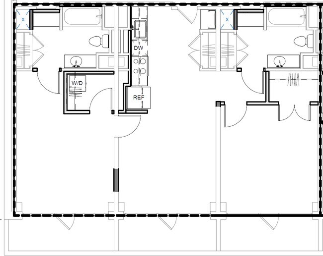 Floorplan - West 7th Apartments