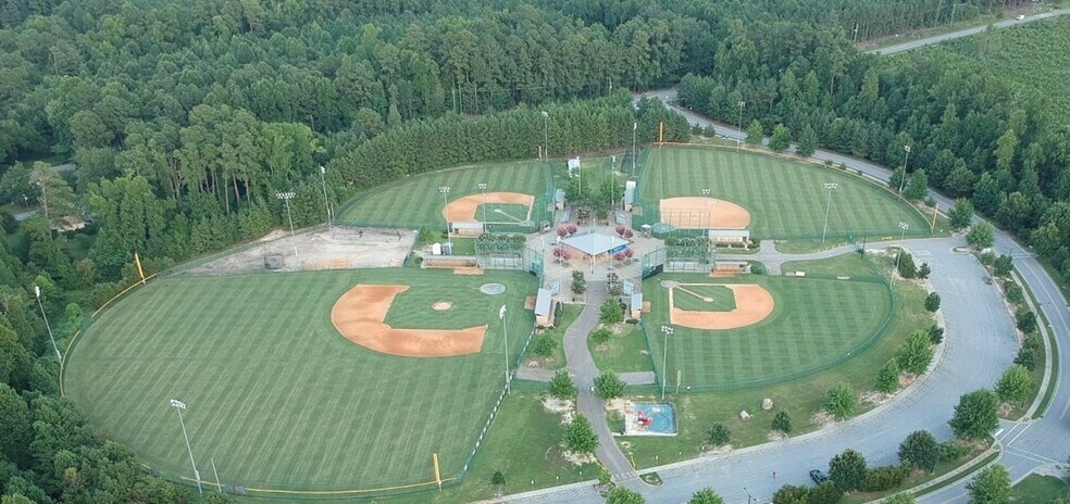 Knightdale community park behind community - 514 Billingshurst Way
