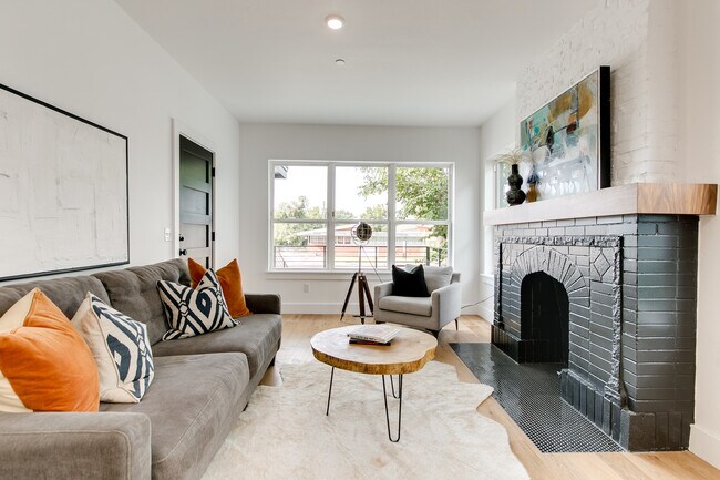 Living Room Facing North - The Uptowns on 23rd