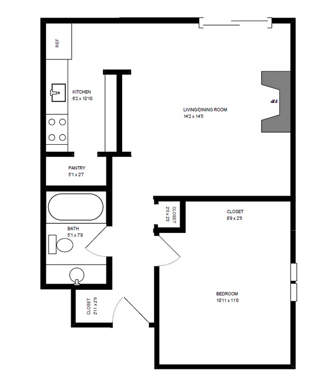 Floorplan - 1816 North Halsted