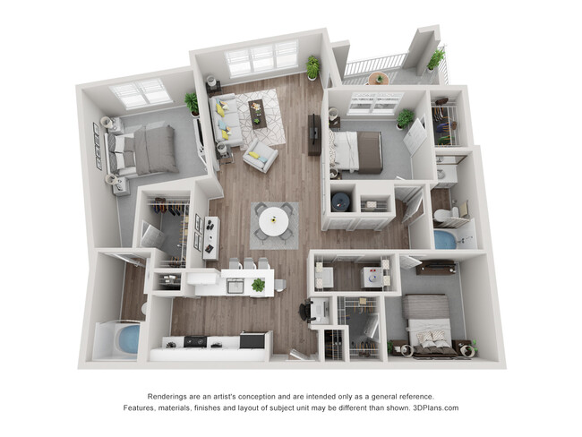 Floorplan - Vue at Embry Hills