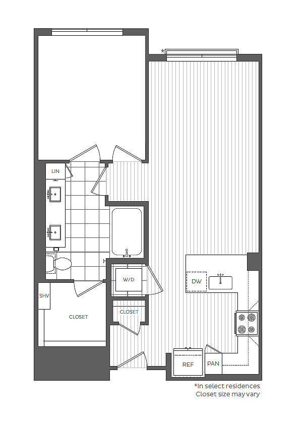 1bd / 1ba - The Overlook at Walnut Creek