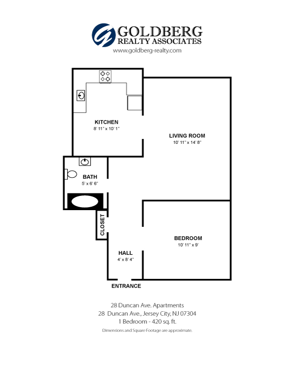 Floorplan - 28 Duncan Avenue Apts