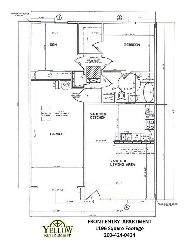 Front Entry Apartment - Stellhorn Retirement Community