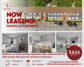 Building Photo - Recently Renovated Units in Decatur, AL
