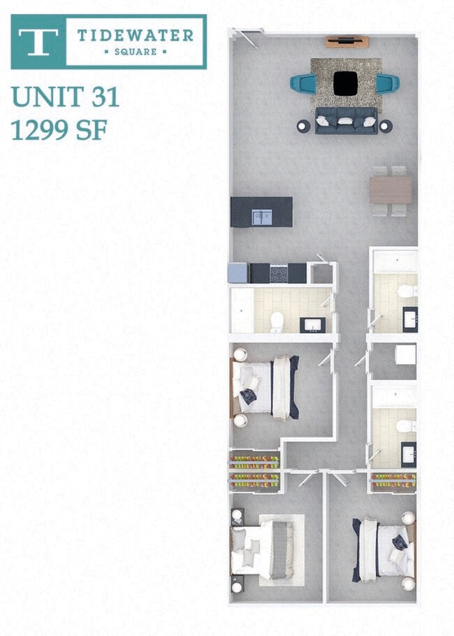 Floorplan - Tidewater Square