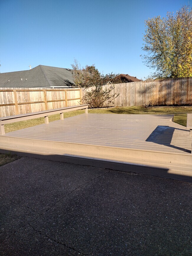 Backyard - 115 Romie Dr