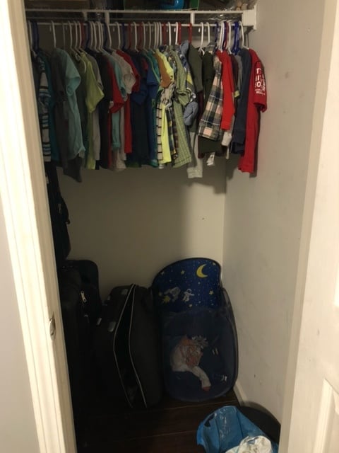 Bedroom 2 closet - 3104 Harvest Rd