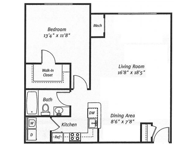 Floorplan - Residences at Westborough Station