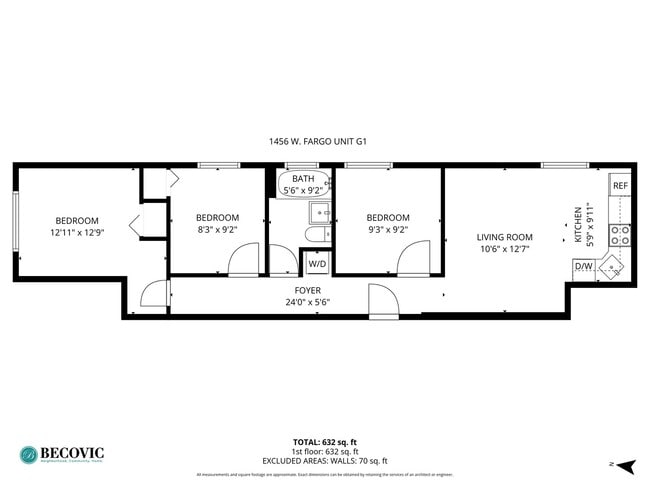 Building Photo - 1456 W Fargo Ave