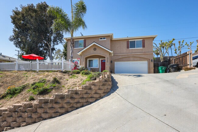 Front of Home with 2 Car Garage - 4466 Mataro Dr