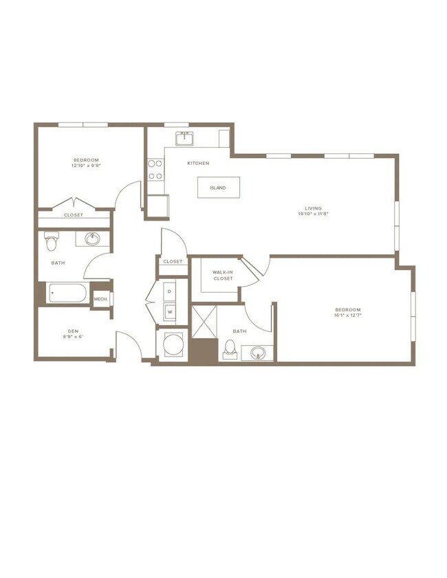 2x2 den - Modera Natick Center