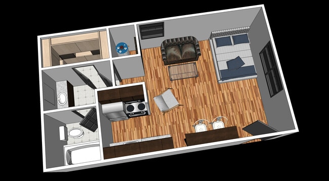 Floorplan - Ridgewood Apartments