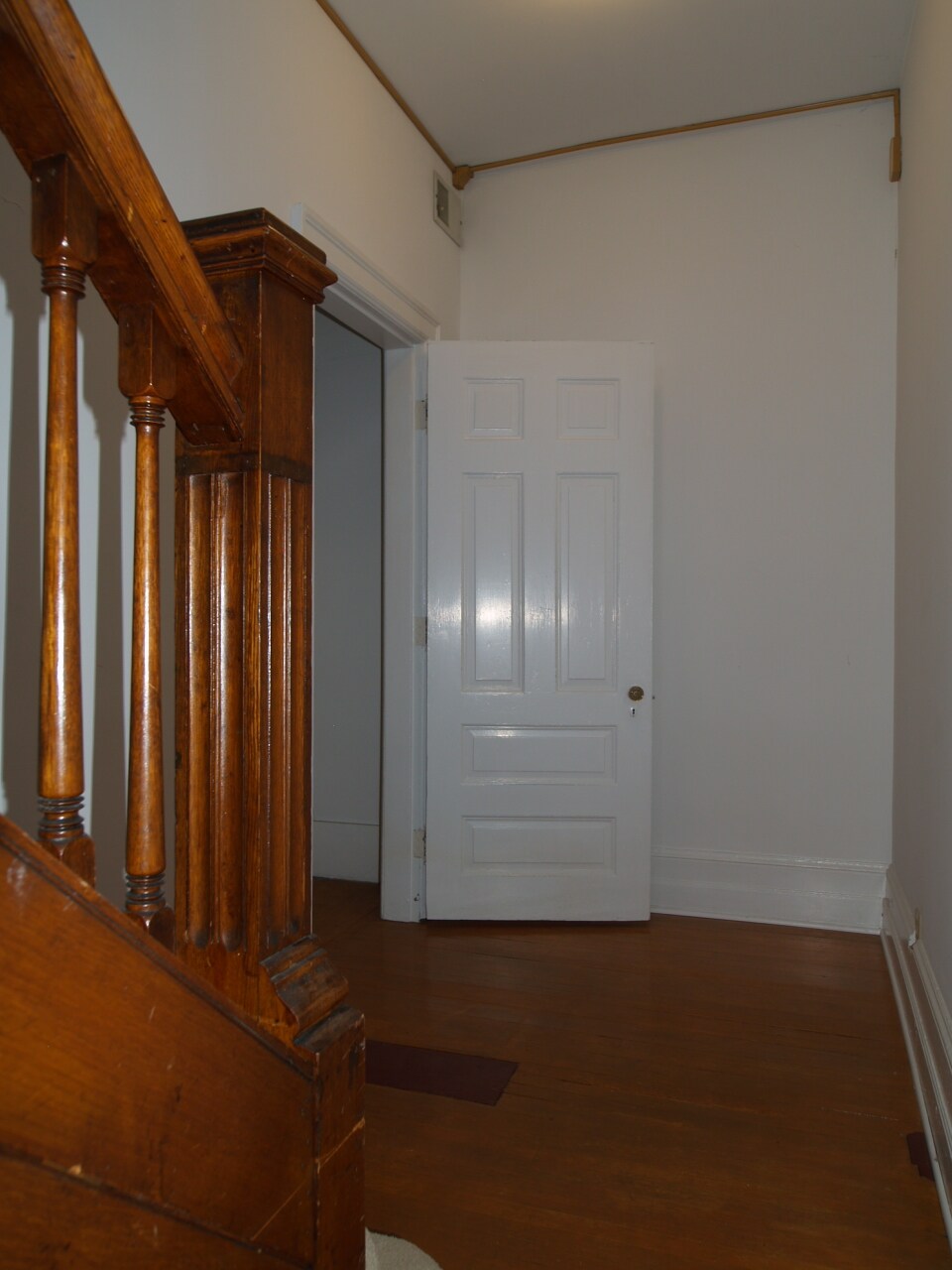 Second floor landing with coat closet - 390 Linwood Ave