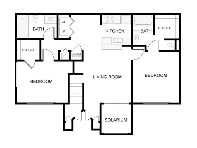 2BR/2BA - Rotonda Lakes Apartments