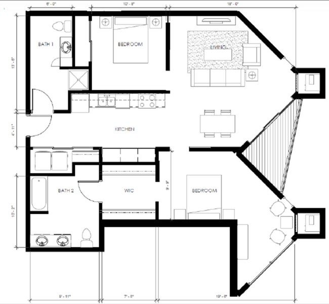 Floorplan - The Bridges Lofts