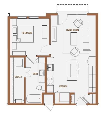 Floorplan - The Kelton at Clearfork