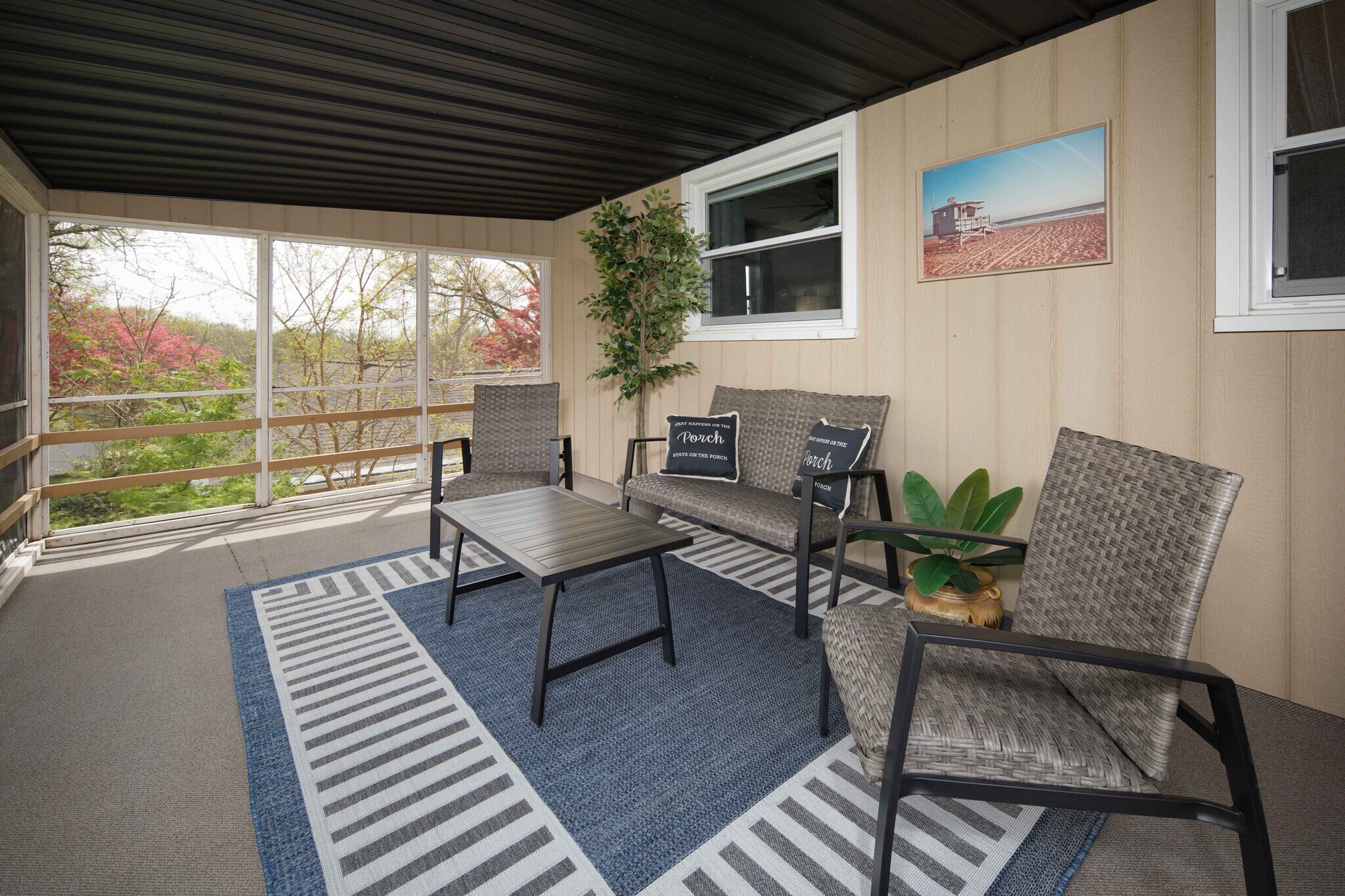Enclosed porch - 3107 28th Street Ct