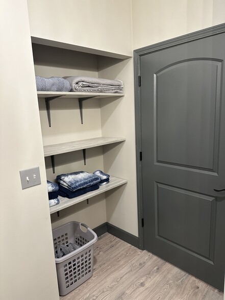 Extra storage for linens and necessities - 200 Jaycee Dr