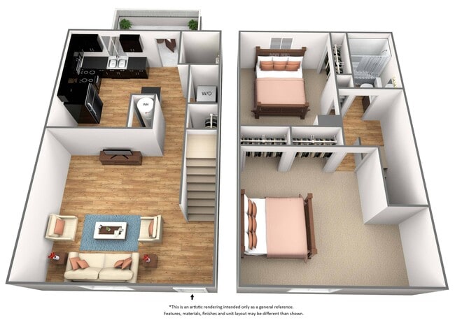 Floorplan - Park Place Apartments