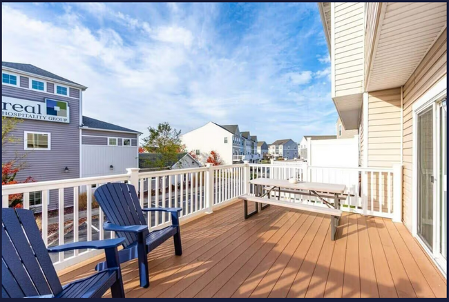 Back deck - 12901 Tidal Ln