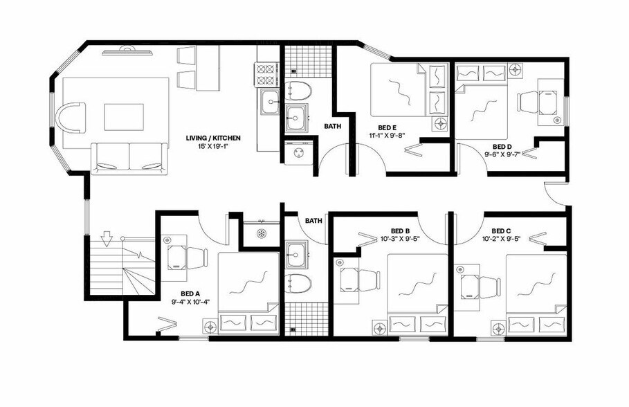 Building Photo - Room in Shared 5 bed/2 bath home