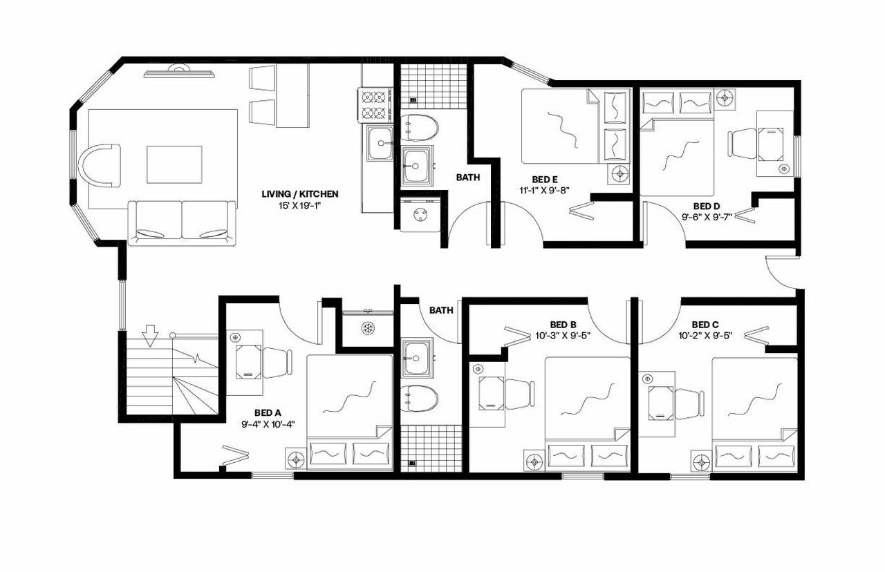 Building Photo - Room in Shared 5 bed/2 bath home