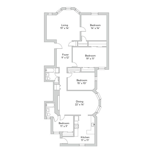 Interior Photo - 5533 S. Blackstone