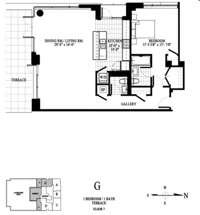 1BR/1BA - The Residences at Quorum Center