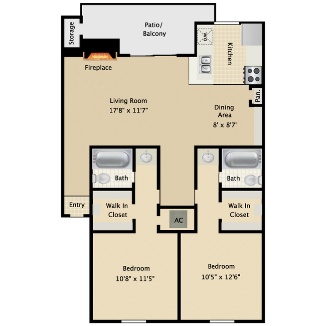 Floorplan - Avistar At Wood Hollow