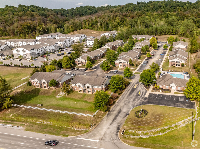 Aerial Photo - Sycamore Place Apartments