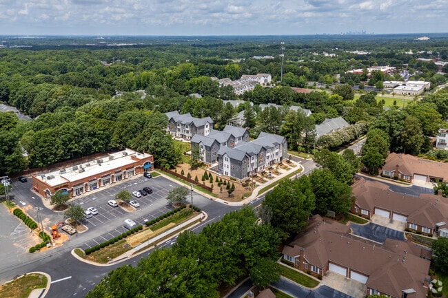 Aerial Photo - Ballantyne Townhomes at Elm