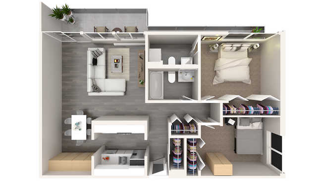 Floorplan - The Harvard on Capitol Hill