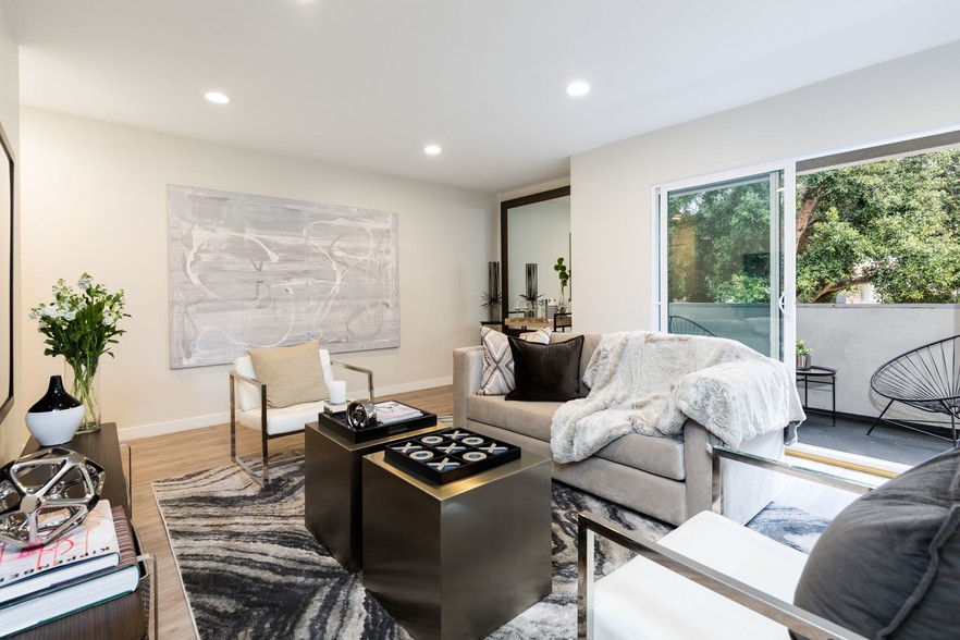 Model Home - Spacious Living Room - Gracie on Gramercy