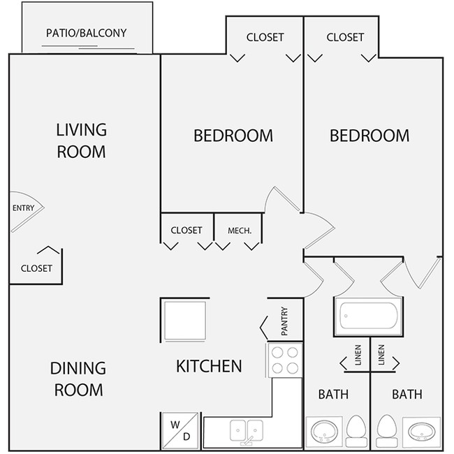 Floorplan - The Standard at 2690