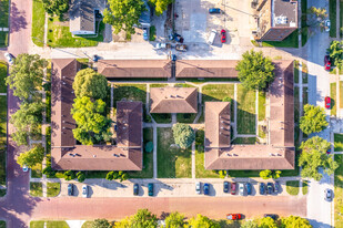 Aerial - Carriage Hill Apartments