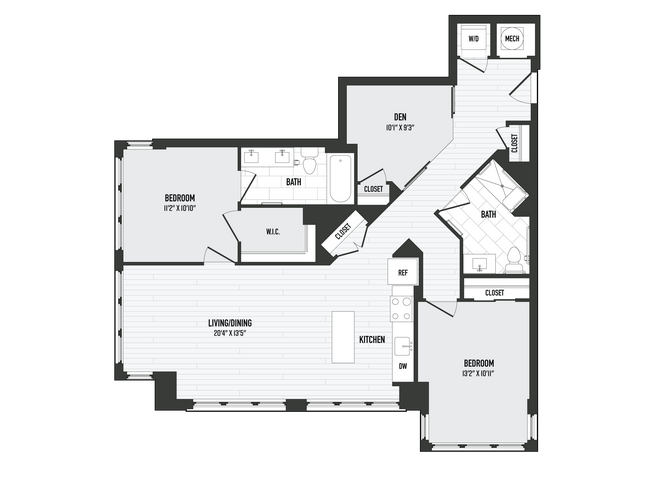 Floorplan - Coda at Bryant Street