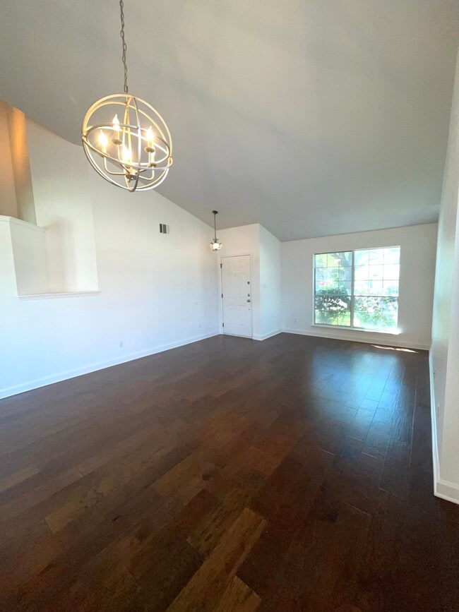 Living room and front door window - 3809 Willie Mays Ln