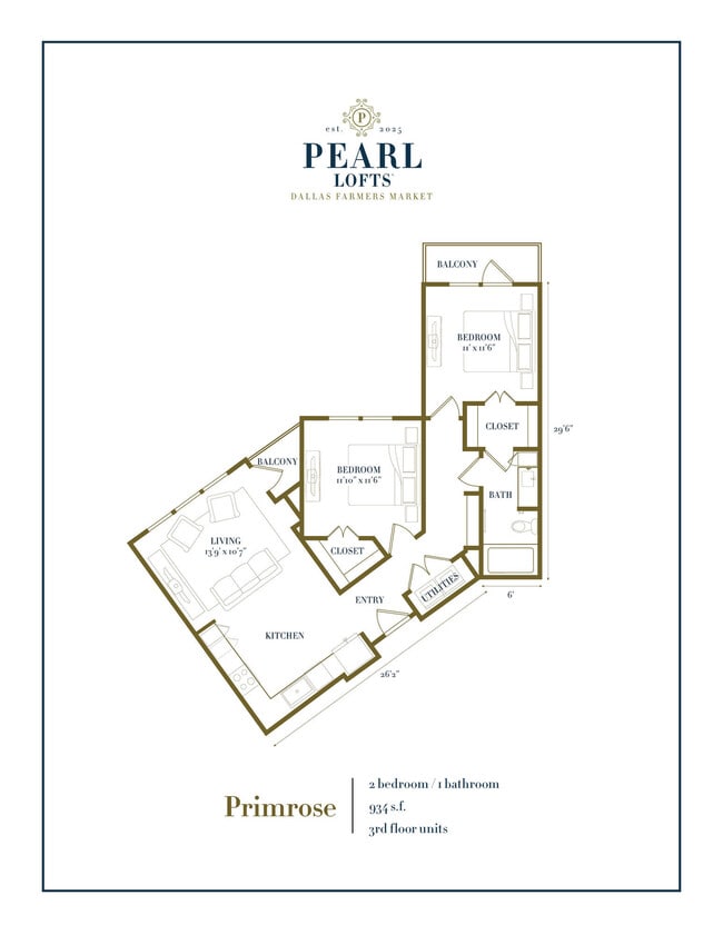 Floorplan - Pearl Lofts