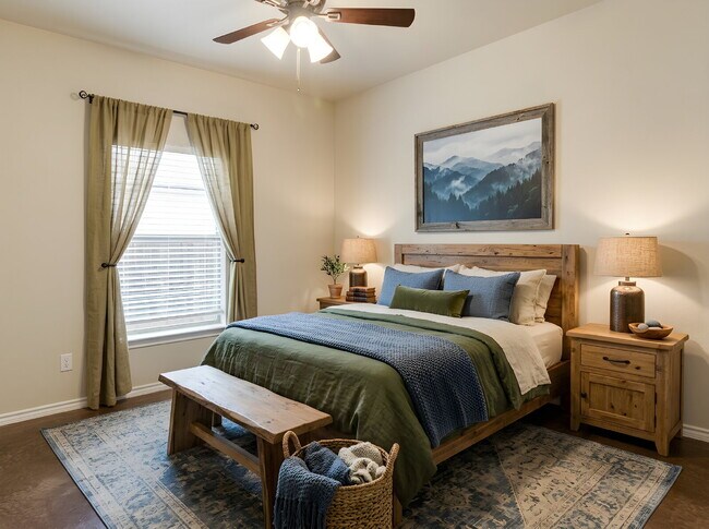 Building Photo - 3 Bedroom Duplex with Stained Concrete Floors and Greenbelt Views!