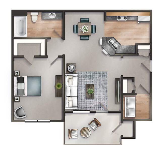 Floorplan - The Ansley Apartment Homes